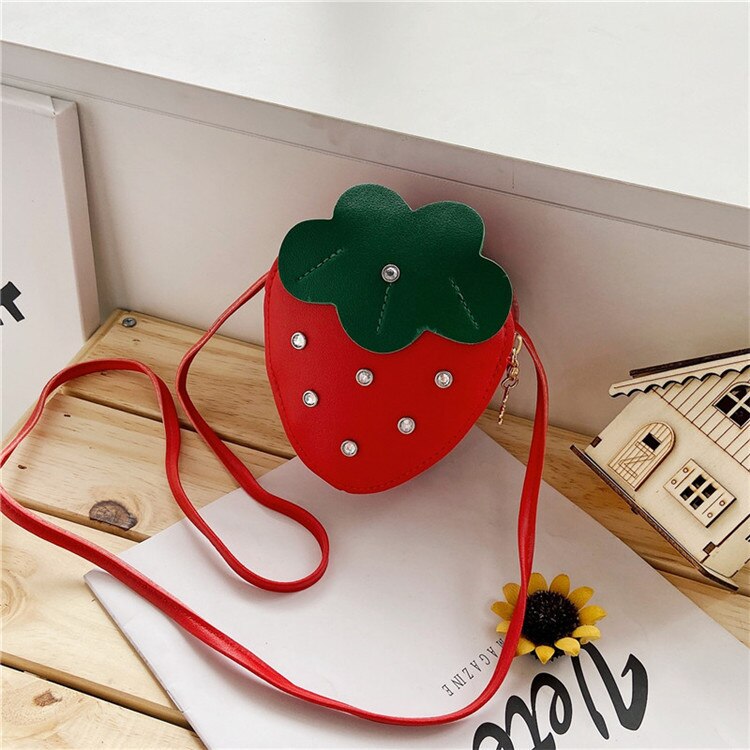 Cartoon Tas Meisje Tas Cross Body Bag Vrouw Portemonnees En Handtassen Luxe Purse Vrouwen Handtas Carteira crossbody: Rood