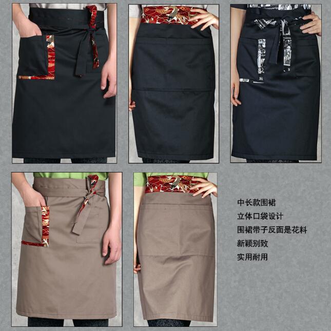 Japanese cuisine apron Man&Woman Restaurant Waiter's apron Sushi apron