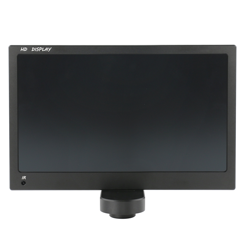 30MP 1080P HDMI Industrial Video Microscope Camera Integrated 11.6" LCD Monitor For Biological Microscope Stereo Microscope