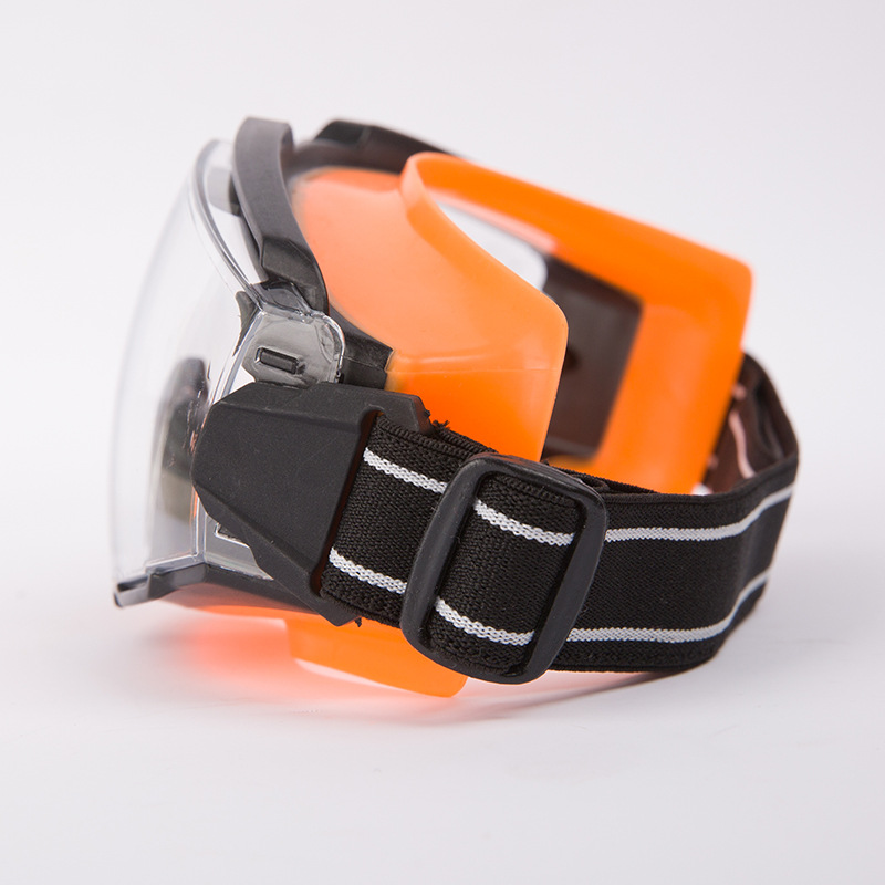 CF orange goggles High definition Anti-fog Anti-scratch Riding goggles Windproof Sand prevention work Safety glasses