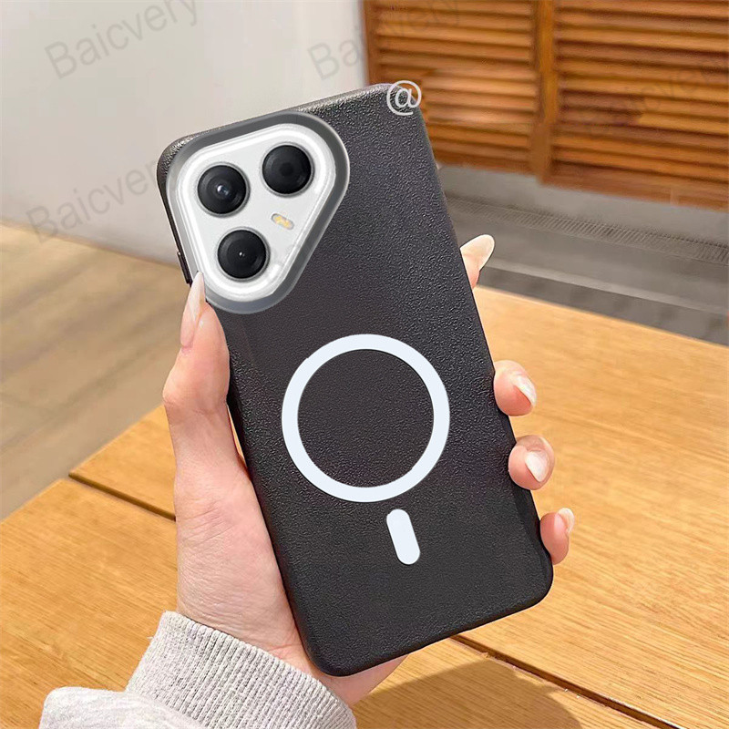 Tecno pova 7 4g 5g /  neo 4g /  pro 5g /  ultra -puhelimelle, nahkakuvioinen suojakuori magneettitarralla