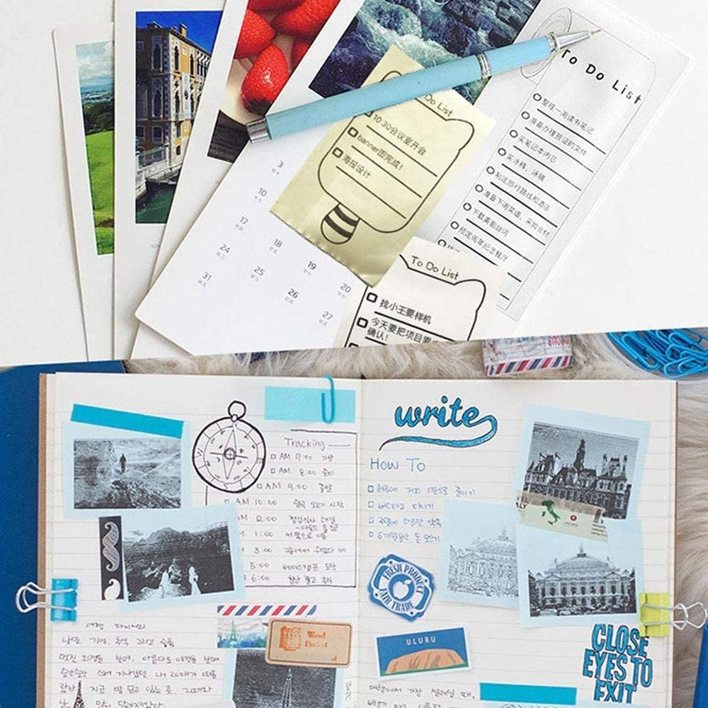 Pink Blue Portable Thermal Printer MINI Photo Pocket Thermal 58mm Printing Wireless Bluetooth Android IOS Label Notes Printer