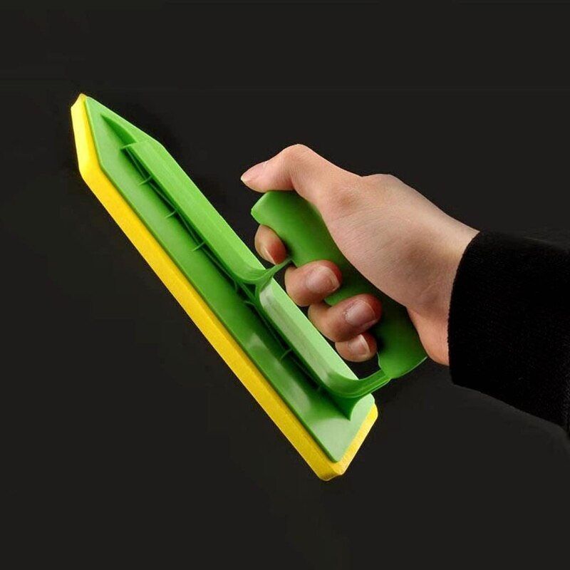 N0HB Useful Builders Masons Sponge Trowel Cost-effective Tile Caulking Masonry Hand Trowels 22.9cm/9.02'' Bricklayer Tool