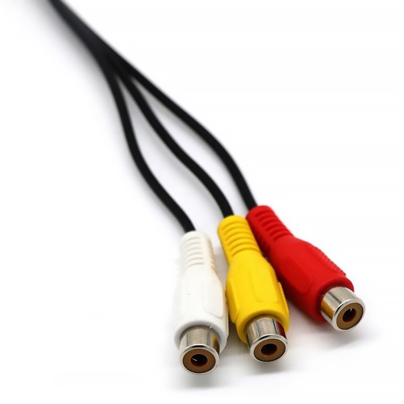 Usb Naar 3rca Kabel Usb Vrouwelijke Naar 3 Rca Rgb Video Av Composiet Adapter Converter Kabel Kabel Connector Connector Lead Voor Tv Pc Dvr
