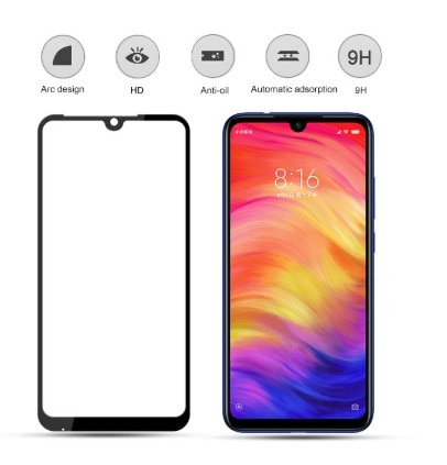 2-in-1 Camera Glass Redmi Note 7 9D Tempered Glass Screen Protector Xiaomi Redmi Note 7 Glass Film redmi note 7 screen protector