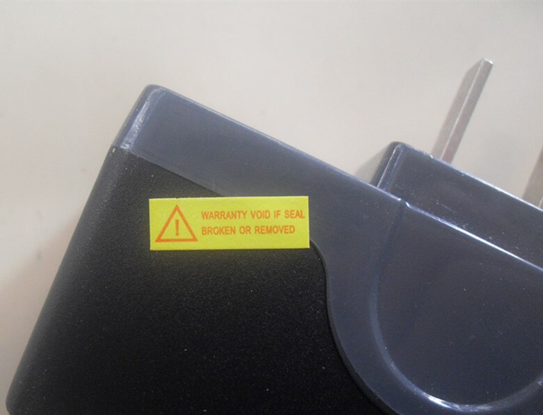 500pcs/lot Warranty sealing label sticker void if seal broken fragile label