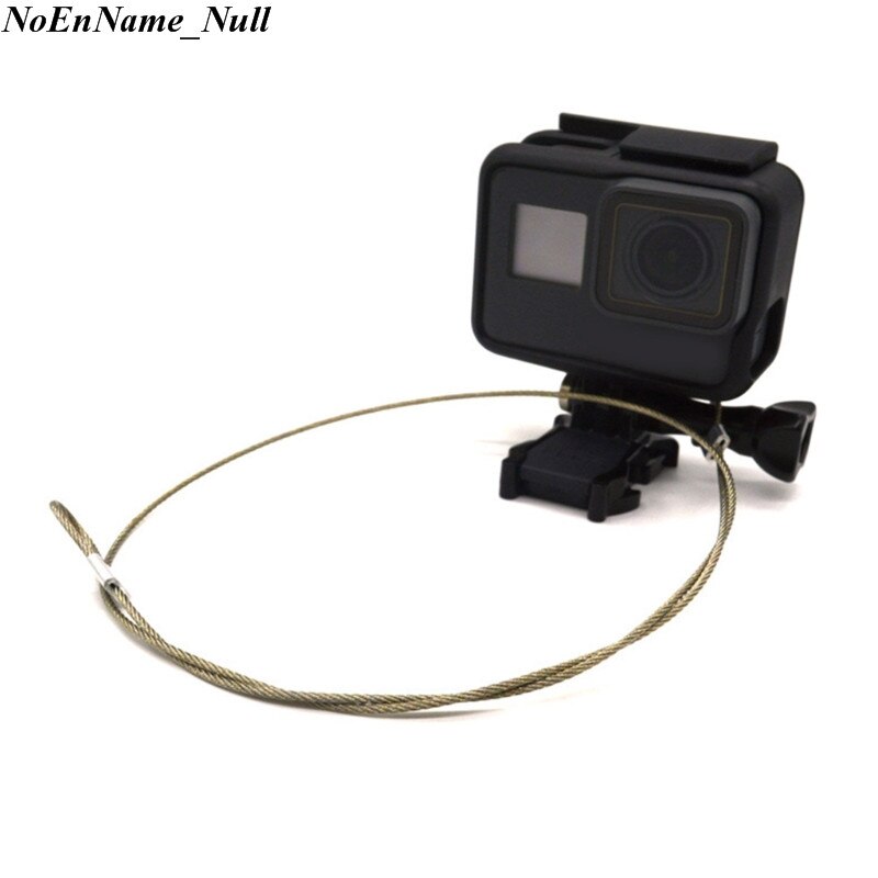 1pc Sicherheit Stahl Draht Sicherheit Gurt Edelstahl Leine Schlüsselband Handgelenk Hand 30cm Für GoPro Kamera