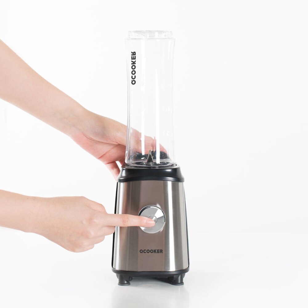 Exprimidor portátil Xiaomi Ocooker, máquina de frutas y cocina vegetal para bebé, interruptor de punto, 304 acero inoxidable, máquina de sopa de 8 segundos