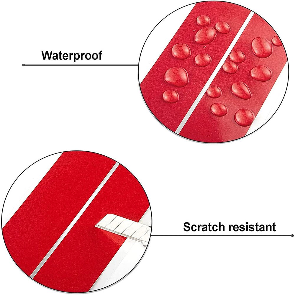 Universele Motorfiets Sticker Met Pijlen, Flash Plak, Waterdicht, Olie Bestand, Reflecterende Sticker, Motorfiets Tape, Sticker