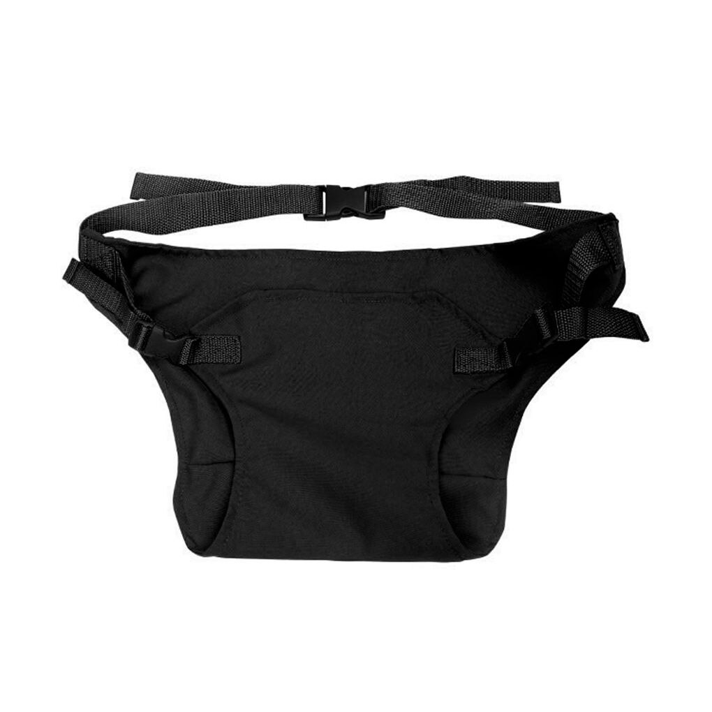 Portable Safety Baby Chair Harness Travel Foldable Washable Infant High Dinning Cover Seat: black