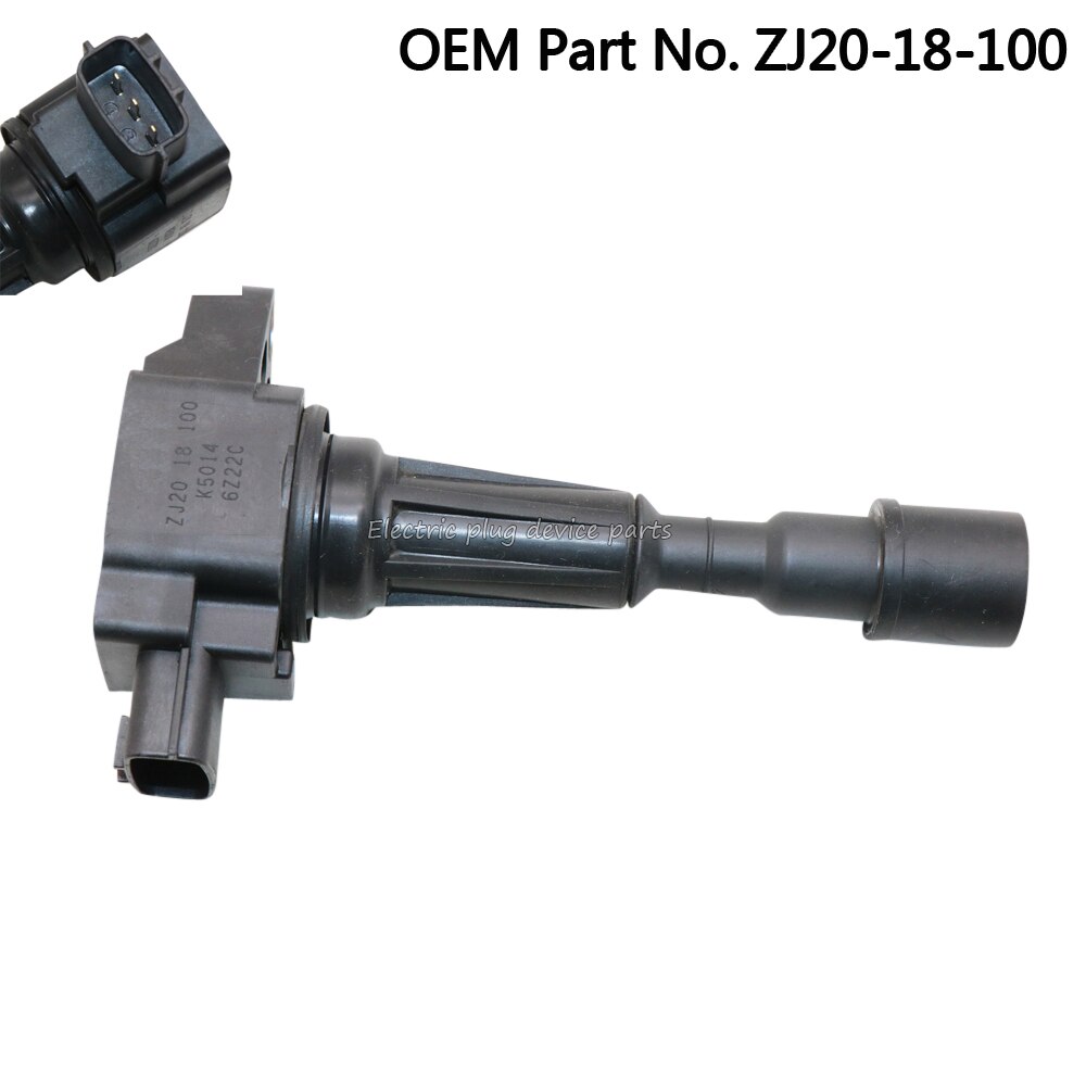 Original ZJ20-18-100 Ignition Coil for Mazda 2 1.5L L4 Mazda 3 1.4L 1.6L ZJ20-18-100A