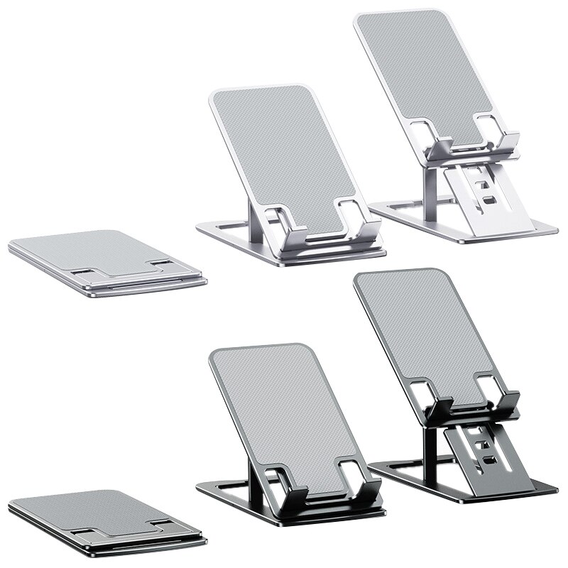 LH-0013 Mobiele Telefoon Houder, Draagbare Opvouwbare Aluminium Legering Licht En Dunne Lui Houder Geschikt Voor Telefoon