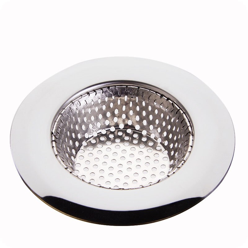 7 Cm/9 Cm/11 Cm Gootsteen Zeef Afvoer Gat Filter Val Metalen Gootsteenzeefje Rvs bad Wastafel Afvoer Afval Screen: 11cm