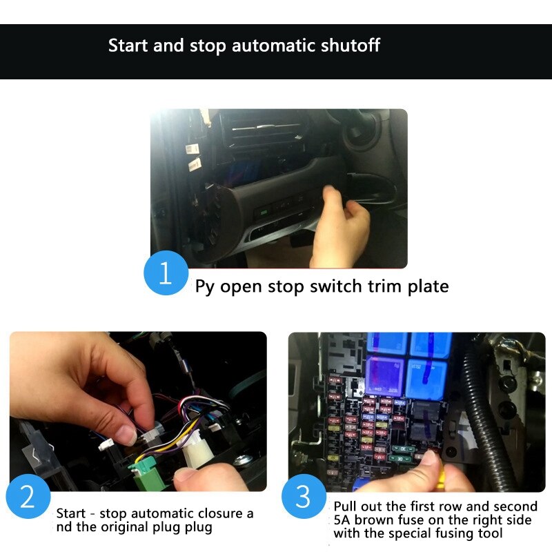 Car Start-Stop Automatic Shut-Off Device Start-Stop Treasure for Nissan Bluebird Teana Sylphy Qijun Qashqai Tiida