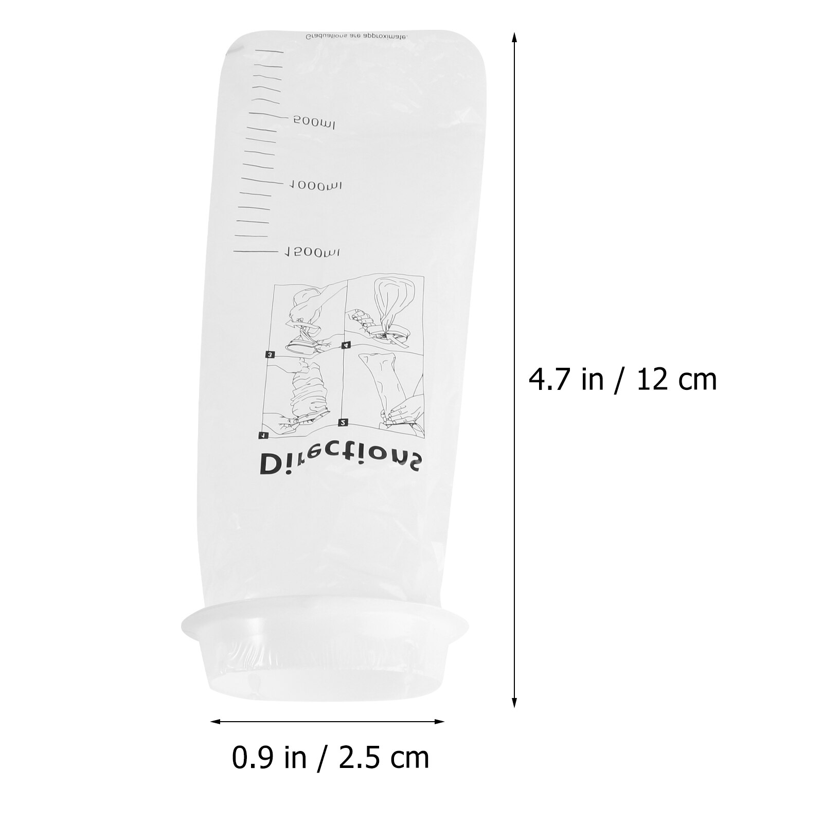 15pcs 1500ML Disposable Sick Vomit Bag Puke Bag Travel or Emergency Sick Air Sickness Emesis Bag
