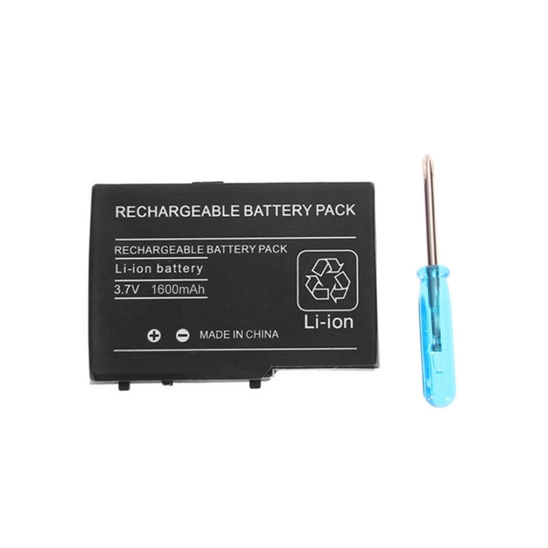 Batería de 1600mah para DS Lite para Nds para batería de iones de litio recargable Ndsl 3,7 V: LIGHT BLUE