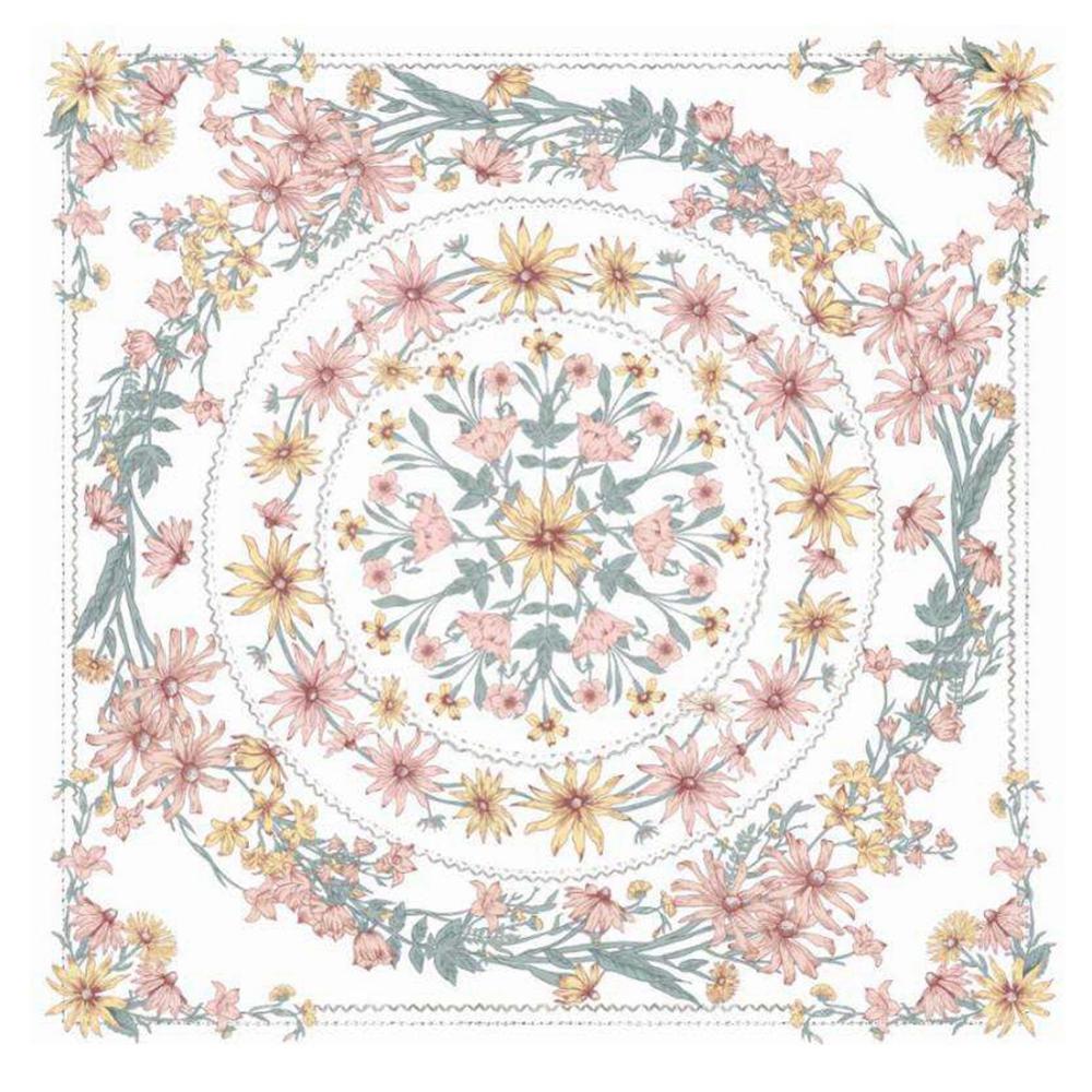 Mandala Tapestry Wall Hanging Plant Printing Psychedelic Tapestry Boho Style Decoration Living Room Bedroom Tapestry: A / 1500 MMX1500 MM