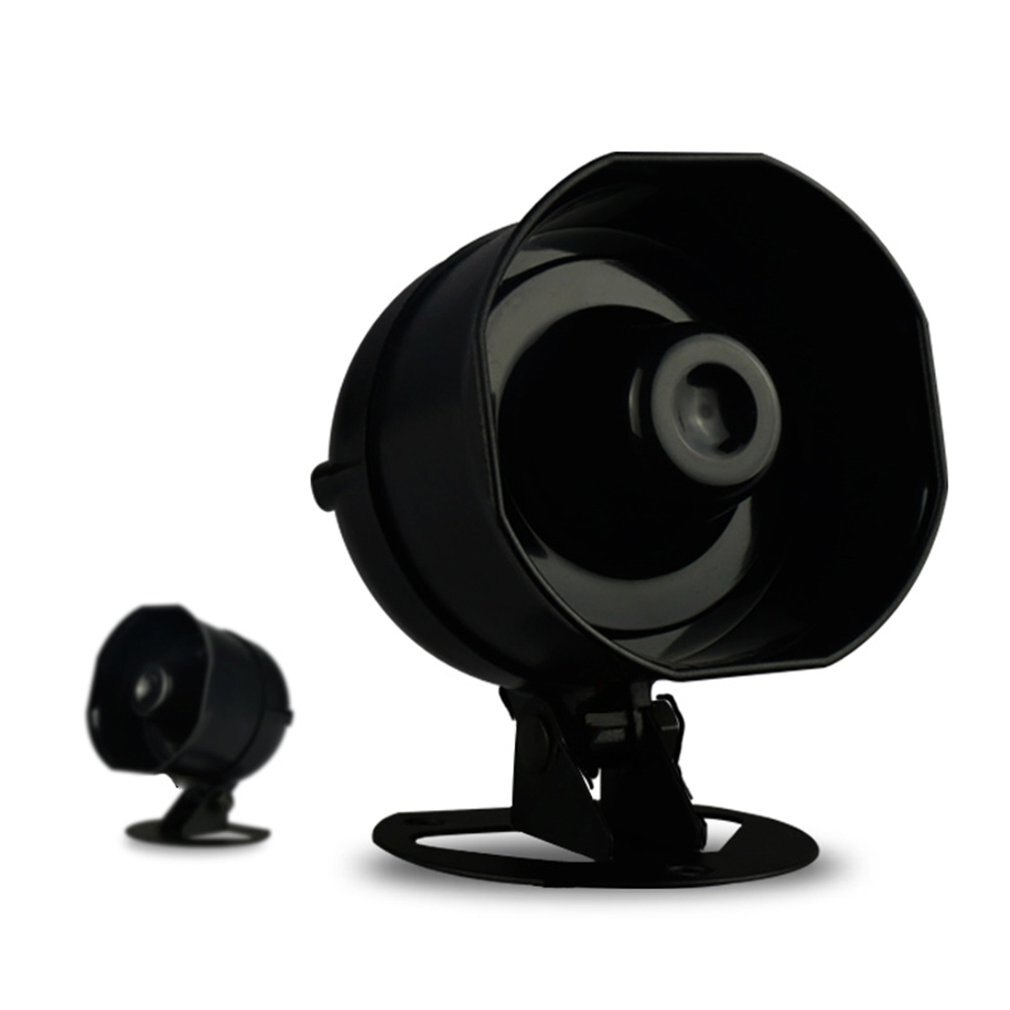 Small Siren Alarm Horn Audio Speaker Outdoor Voice Broadcast Support micro Playback Speech Customization