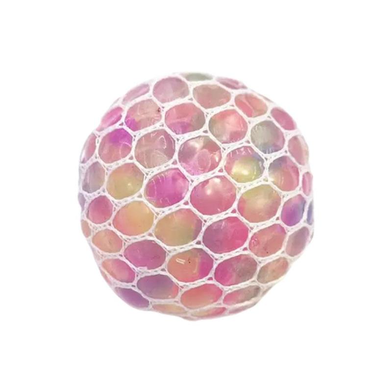 Vendita calda uva elastica spremere sfiato palla mano pizzico decompressione palla colorata palla giocattolo ingannevoli