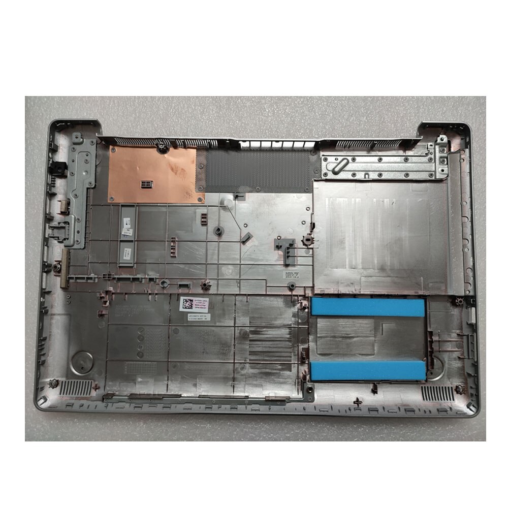 Coque de fond d&#39;ordinateur portable, argent, neuf, pour DELL Inspiron 15 5570 P75F 0X5HDY X5HDY