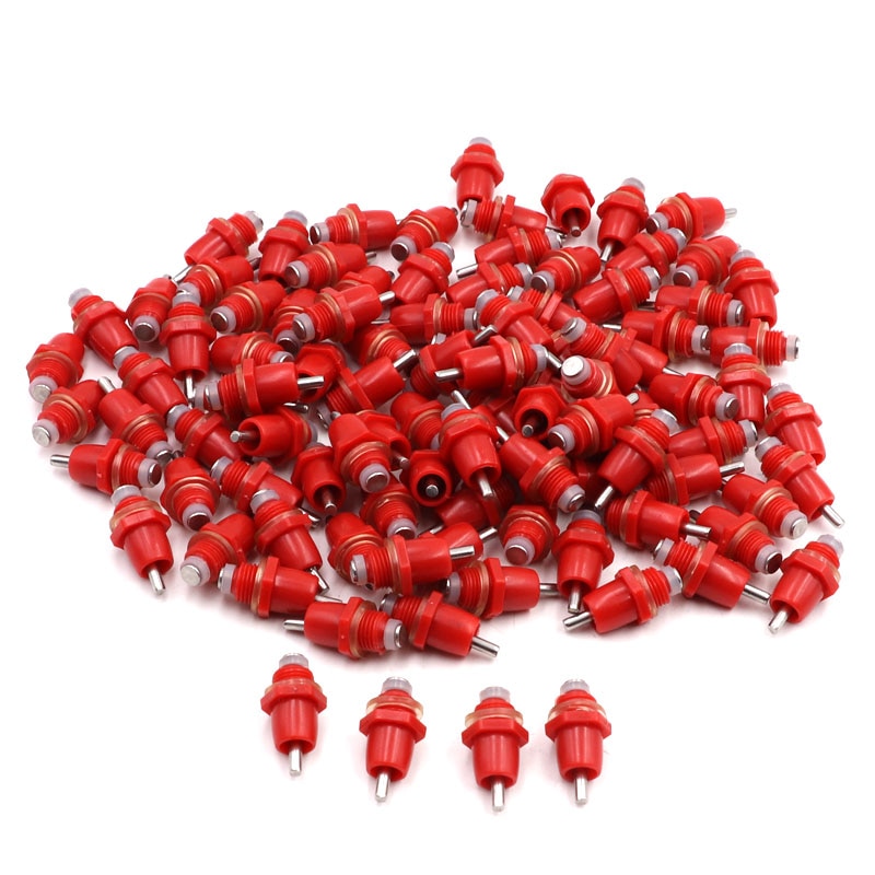 50Pcs Poultry Chicken Water Nipples Drinking Feeder Bird Quail With Automatic Water Dispenser Chicken Mouth bird Drinking Water