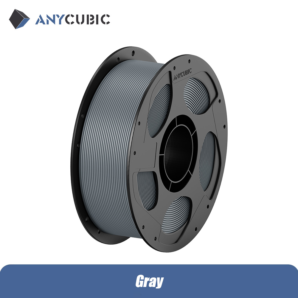 ANYCUBIC-filamento PLA Multicolor para impresora 3D, Material consumible de goma de plástico, 1,75mm, 1 kg/rollo, FDM, Kobra: Maíz