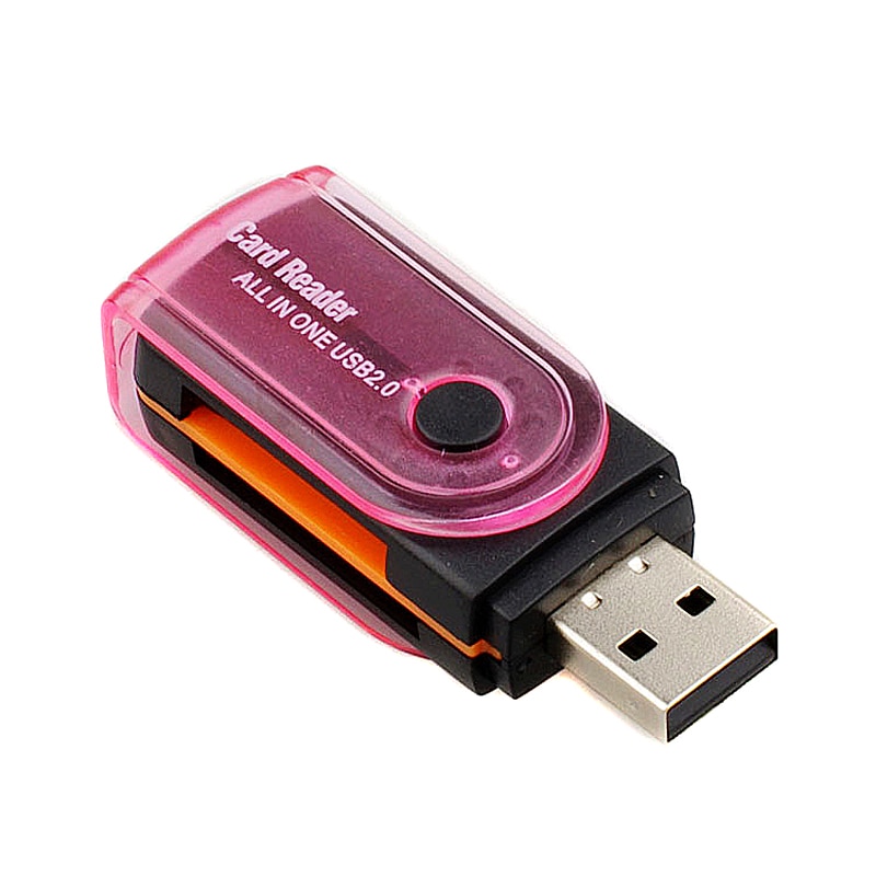 Multifunction USB 2.0 All In One Multi Memory Card Reader For Micro SD/TF M2 MMC SDHC MS Memory Cards Readers