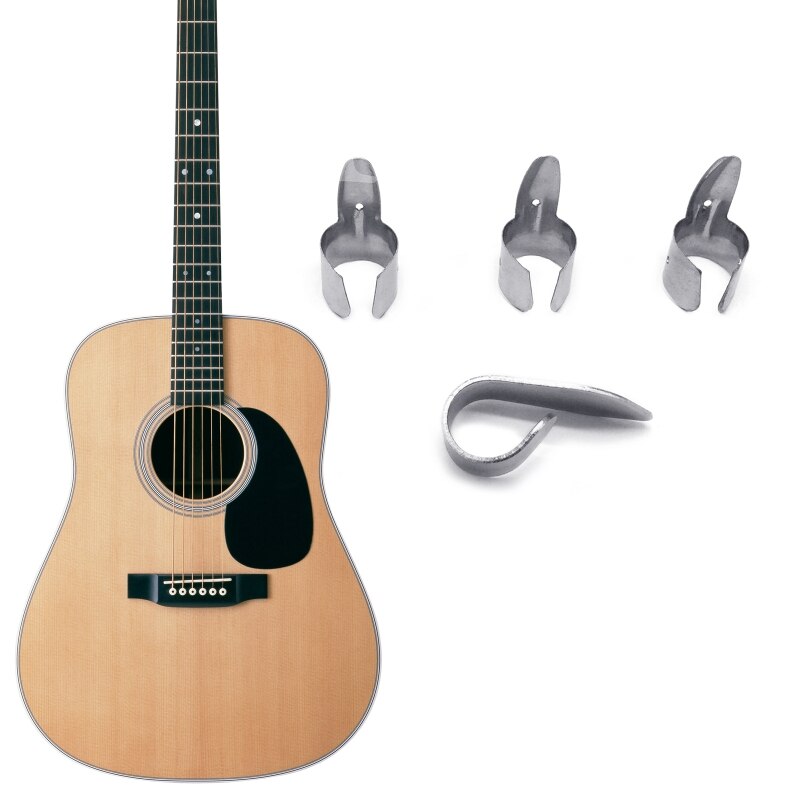 Duim-En Vingerplectrums-Mix Kleur-Het Beste Voor Akoestische Gitaar, Banjo Of Uk