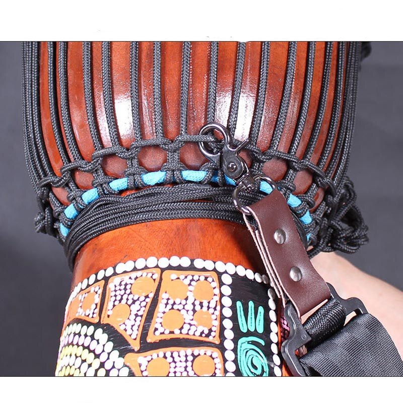 Professionele PU Djembe Band Afrikaanse Handtrommel Riem Percussie Accessoires