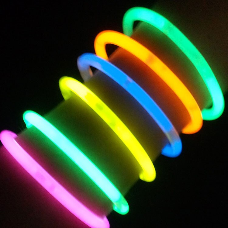 30pcs/lot Glow Sticks Bulk Glowsticks multicolor optional luminous rod luminous bracelet Glow in The Dark Toy