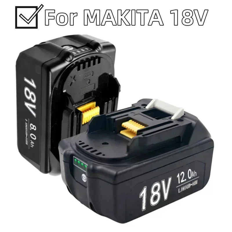 Bl1850 para makita 18v bateria recarregável 18650 célula de íon de lítio adequado para makita ferramenta elétrica bl1860 bl1830 lxt400