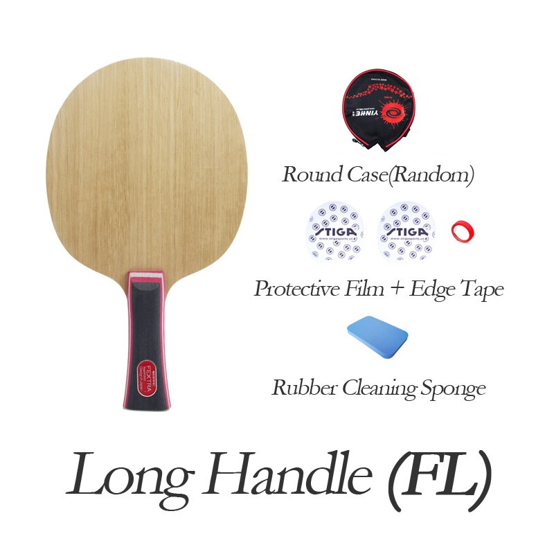 Original SANWEI FEXTRA 7 Tischtennis Klinge (7 Lage Holz) FEXTRA Schläger Klingeln Pong Schläger Paddel: FL YP FT HMC