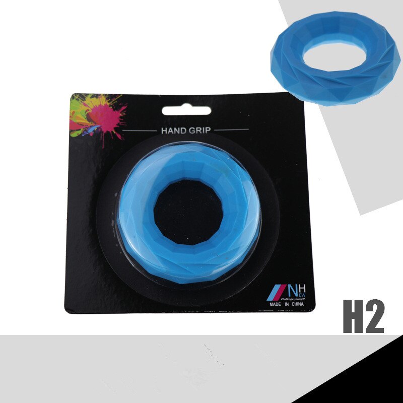 Hand Grip Muscle Developer Power Wrist Arm Training Machine Carpal Expander Rubber Exerciser Finger Gripper Ring Gym Anti Stress