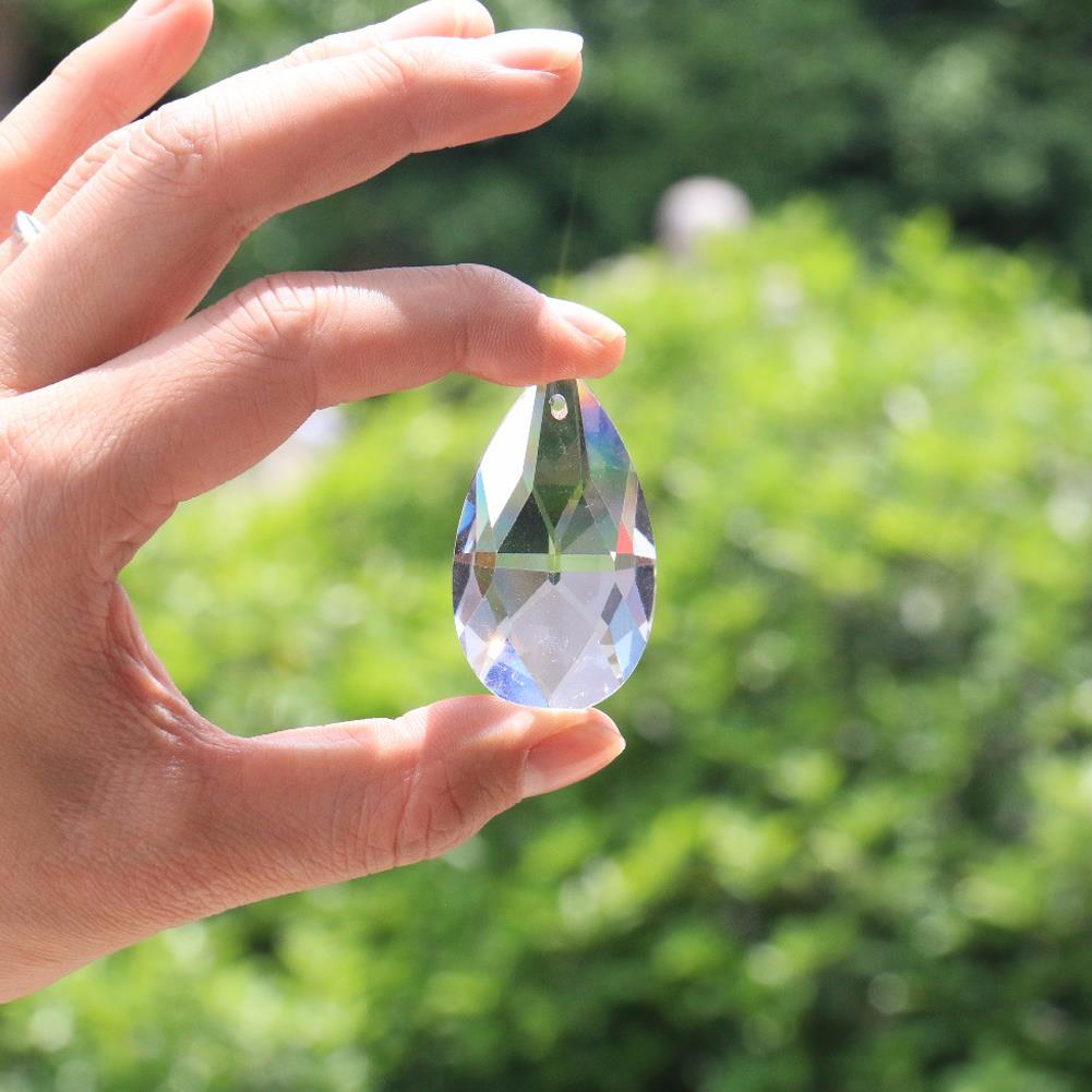 Transparent Clear Ceiling Lamp Hanging Chandelier Wedding Lighting Accessory Decoration Home