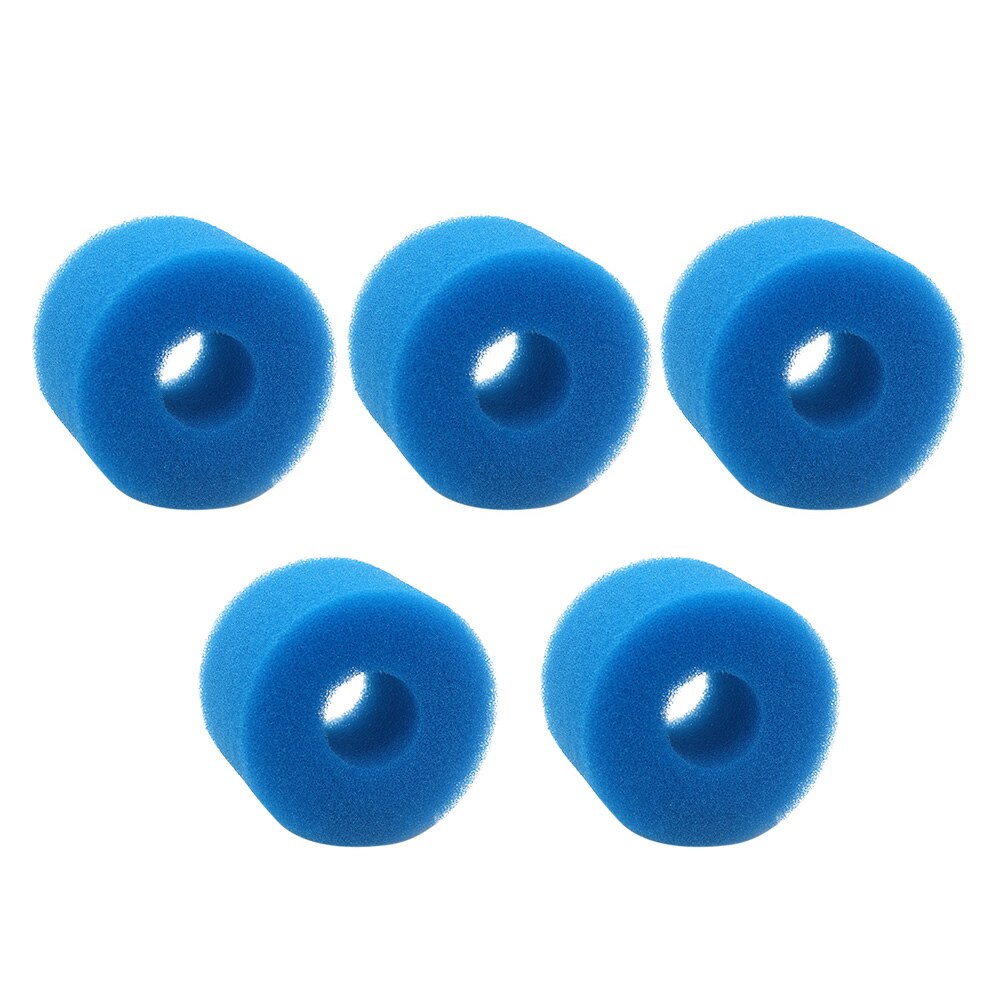 3/5Pc Zwembad Filter Foam Herbruikbare Wasbare Filter Spons, Geschikt Voor Zwembad Filter Spons Doos