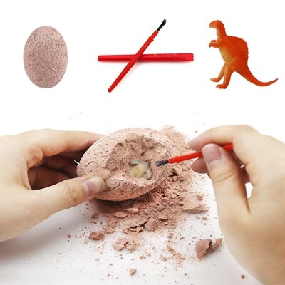 Excavation Archeology Set DIY Early Education Parent-child Puzzle Child Toys Small Dinosaur Fossil Skeleton Model Toys: 3