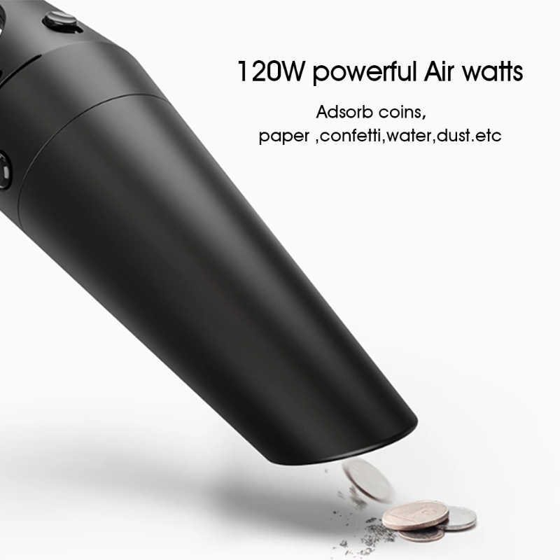 12V senza fili 6000papà aspirapolvere per auto senza fili bagnato asciutto aspirapolvere per aspirapolvere portatili automatici strumento per la pulizia degli interni delle auto