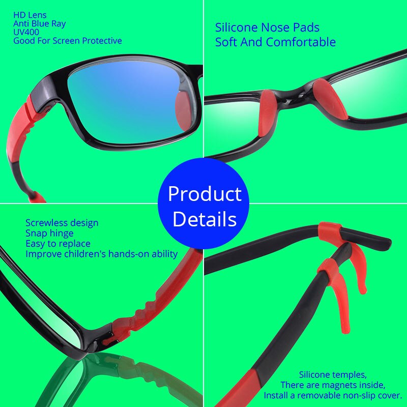 Vanlook Transparante Kid Computer Bril Voor Kinderen Anti Blue Ray Brilmontuur Oculos De Grau Brillen Silicone