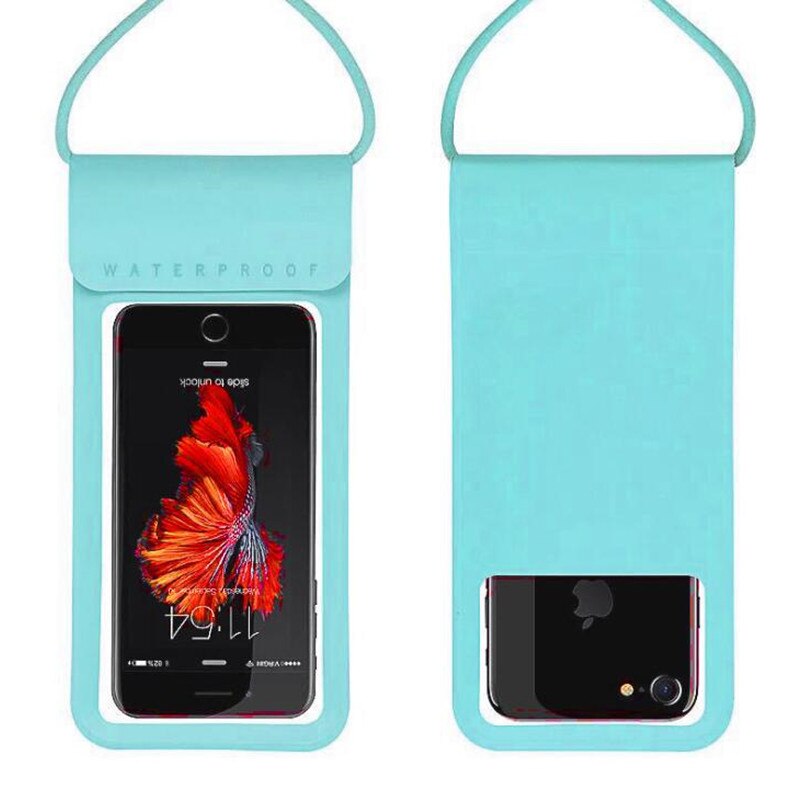 Sacchetto Del Telefono impermeabile per iPhone X/8/7/6S più/Samsung S7 Nuoto Lo Snorkeling Sci immersione Subacquea Caso Sacchetti mobile