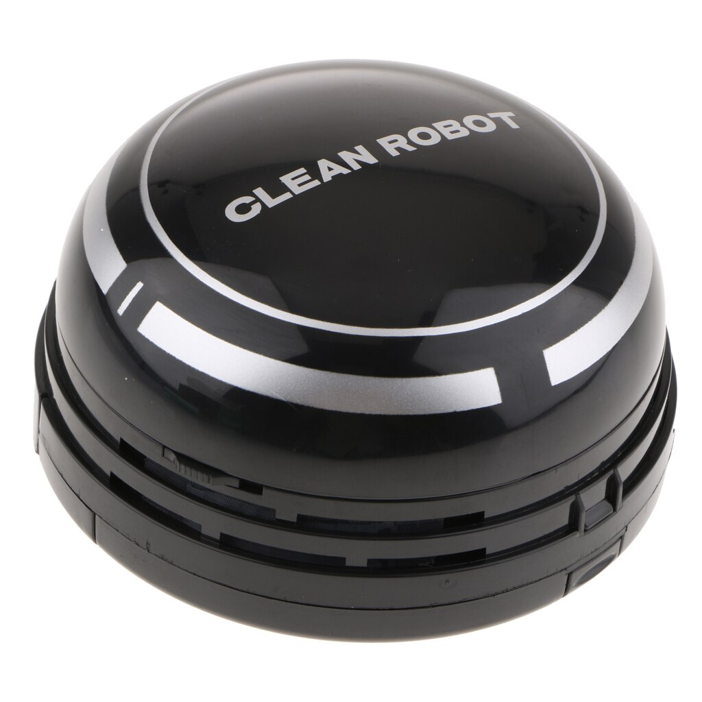 Automatic Mini Desktop Vacuum Cleaner Dust Sweeper Robot Battery Powered: Default Title