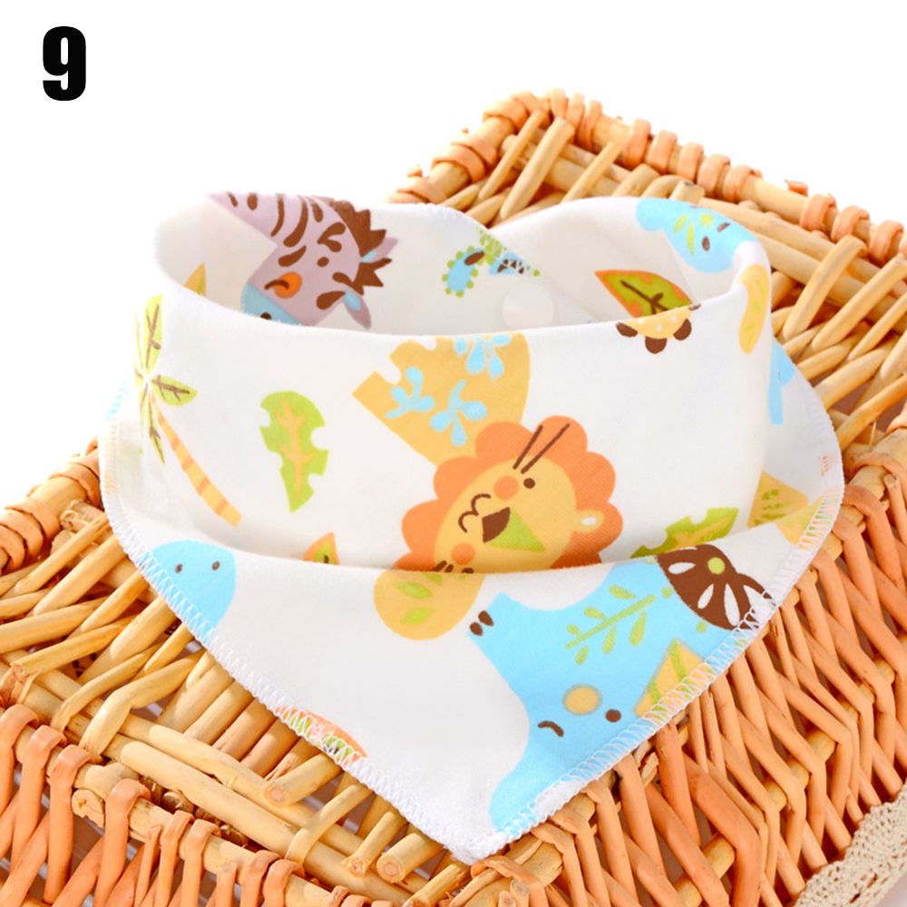 Baby Lätzchen Wasserdicht Dreieck Baumwolle Cartoon Kind Baberos Bandana Lätzchen Neugeborenen Slabber Saugfähigen Tuch Spucktuch: 9