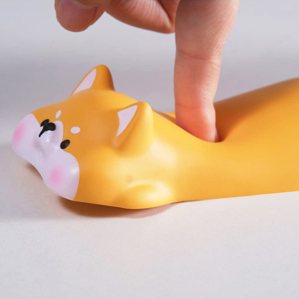 Håndleddsstøtte støtte for mus tastatur datamaskin albuepute armstøtte for skrivebord ergonomisk kawaii tegneserie kontorrekvisita hvit krage