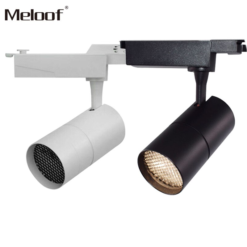 Ausstellung lichter 30W 40W Anti-Blendung LED Spur Licht Kolben Lampe Stelle Schiene Lichter Decke Strahler Küche Einkaufen Einkaufen Beleuchtung