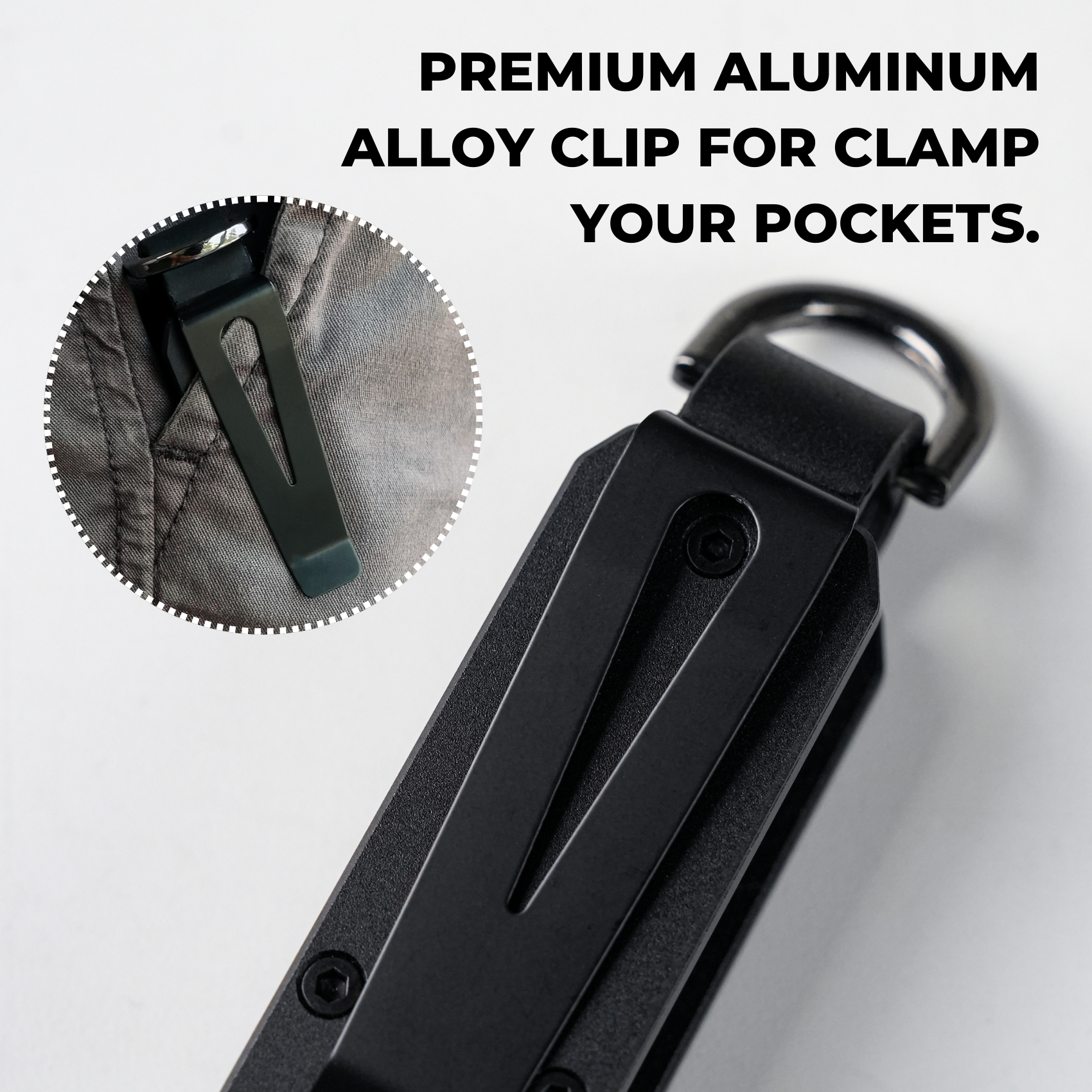 Aluminum Key Organizer 1-5 Keys Compact Aluminum Key Organizer - Minimalist , ideal for everyday use and special occasions