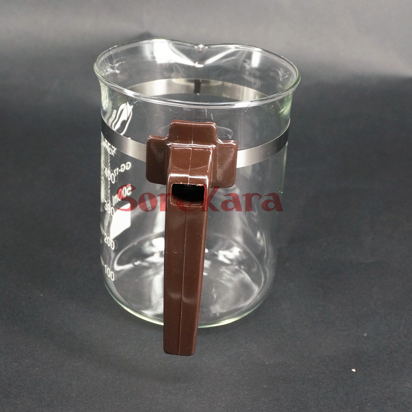 500ml Plastic handle Beaker Chemistry Laboratory Borosilicate Transparent Glass Beaker with spout