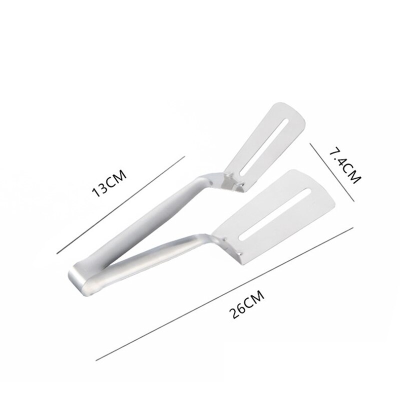Kitchen BBQ Bread Utensil Set Barbecue Tong Fried Steak Shovel Fried Fish Shovel Clamp Kitchen Bread Meat Clamp Stainless Steels: Default Title