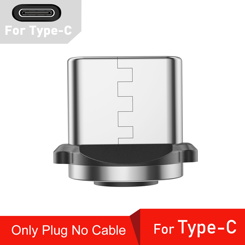 Câble magnétique rotatif 540 3A, charge rapide, Micro USB Type C, pour iPhone Xiaomi Huawei, chargeur magnétique, données de téléphone, cordon USB: YELLOW / 0.3m