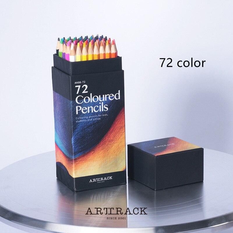 24/36/48/72/120/160 Colors Oily Color Pencil Artistic Color Lead Brush Sketch Wood Pencils Set Hand-Painted School Supplies: 72 color