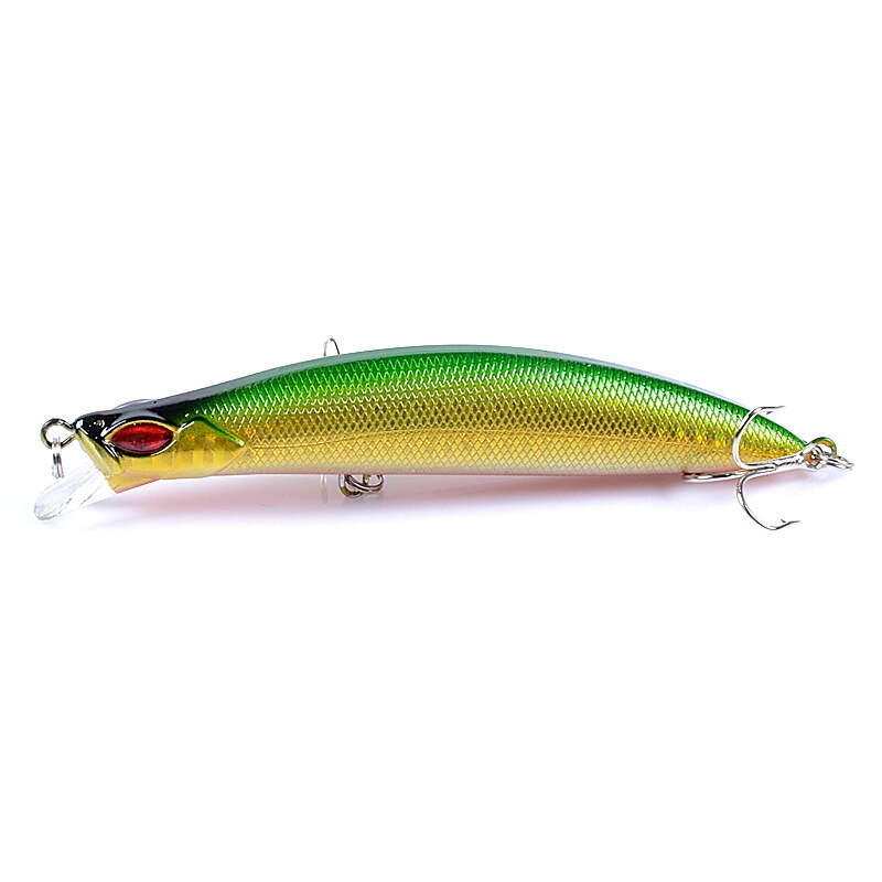 12.4Cm/14.4G Rudra Harde Vissen Lokken Minnow Aas Kunstmatige Aas Lokken Swimbait Wobbler Duiken 0.5M-2.1M Crank Aas Minnows: A