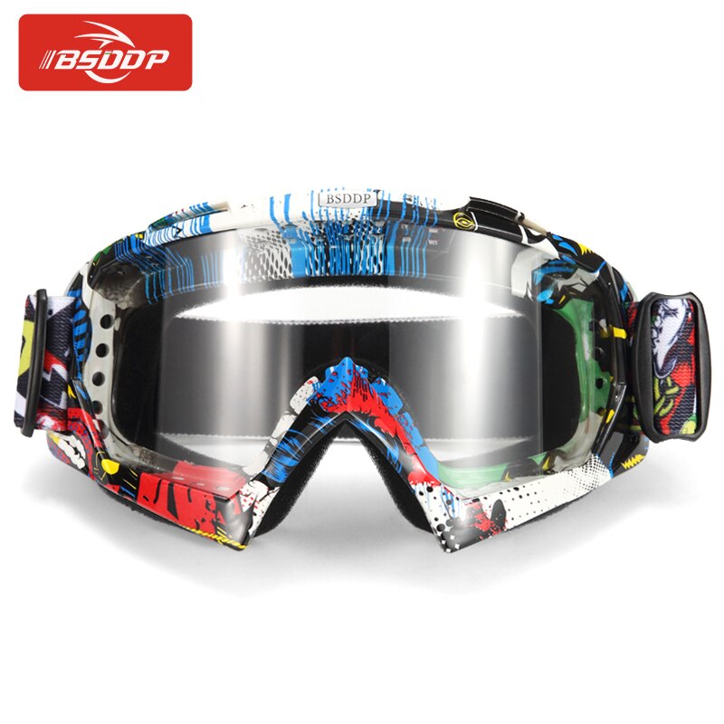Bsddp merke motocross briller langrenn ski snowboard atv maske oculos gafas motocross motorsykkel hjelm mx briller briller: A15
